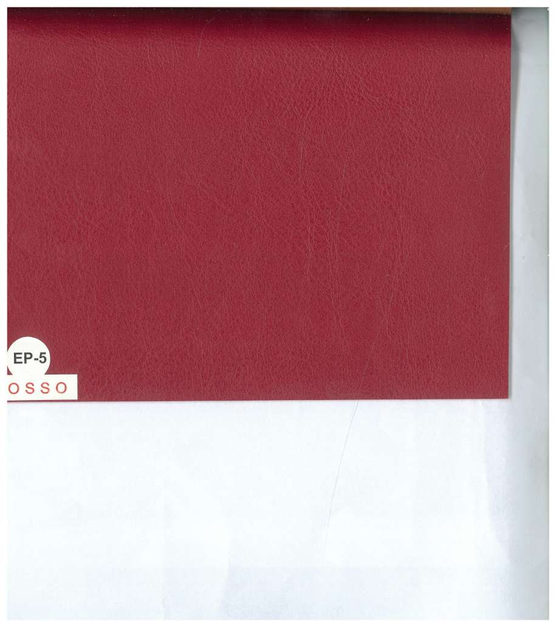 Colore Ecopelle rosso per rilegatura tesi