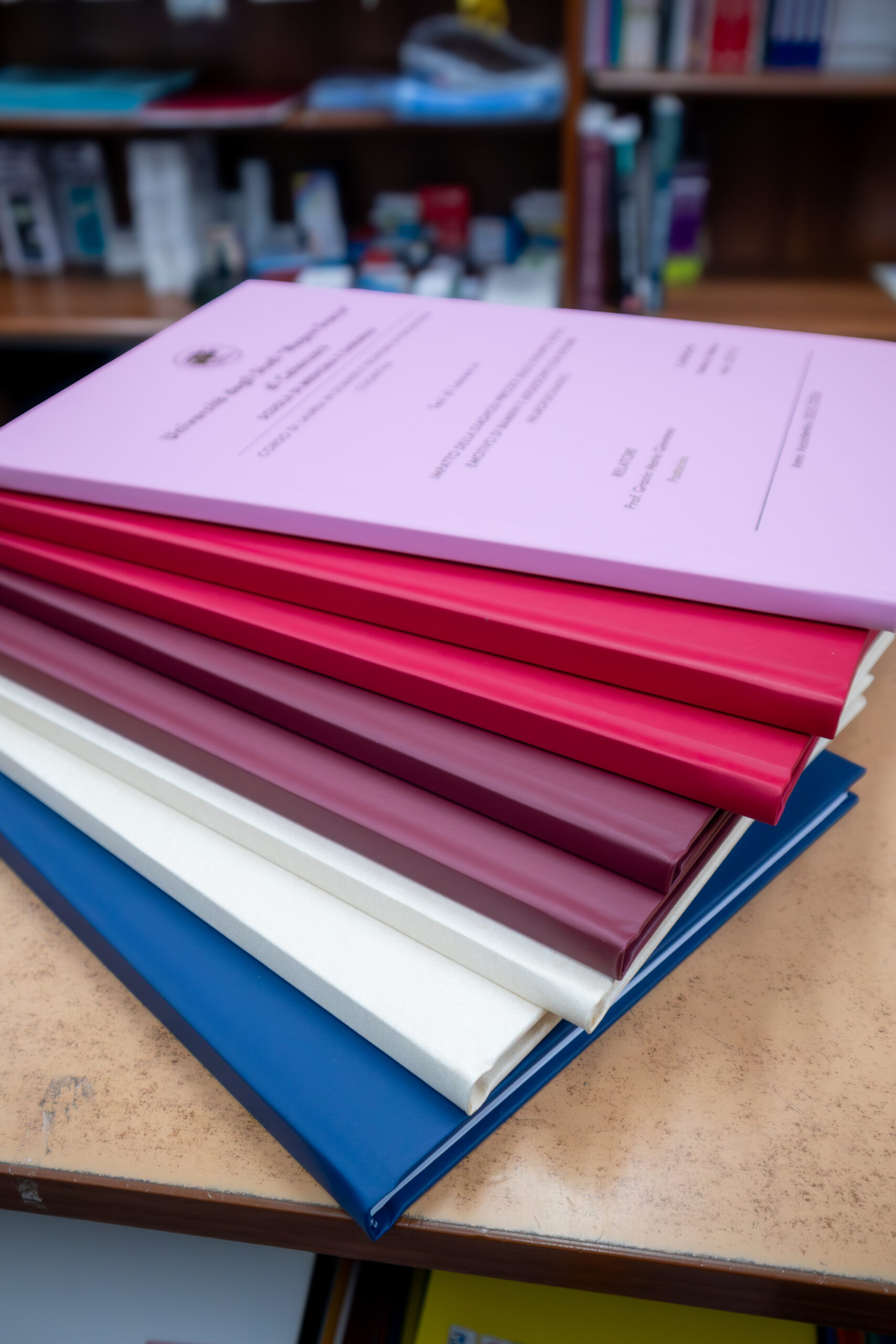 Rilegatura tesi Catanzaro finitura professionale